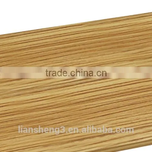 Classical Duarable Wood Veneer Office Conference Table With Metal Base photo-4