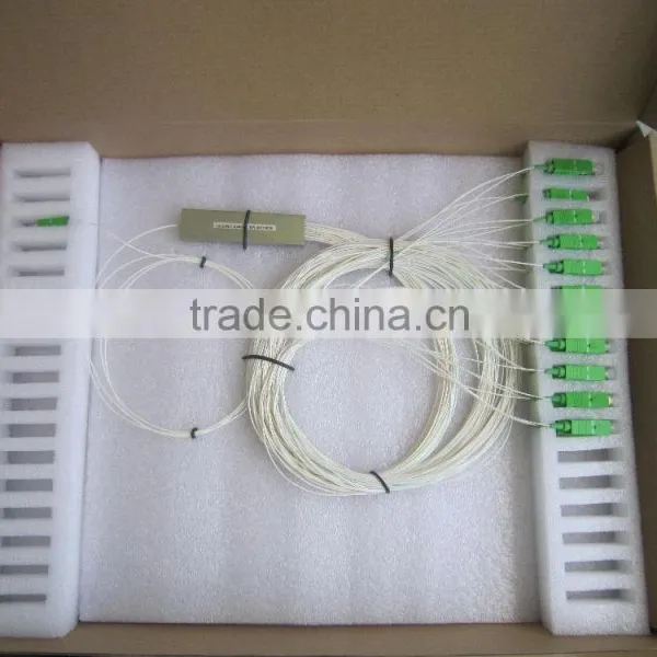 0.9mm Steel Tube Singlemode Optical Splitter / Fiber Optic Splitter /plc Splitter photo-6