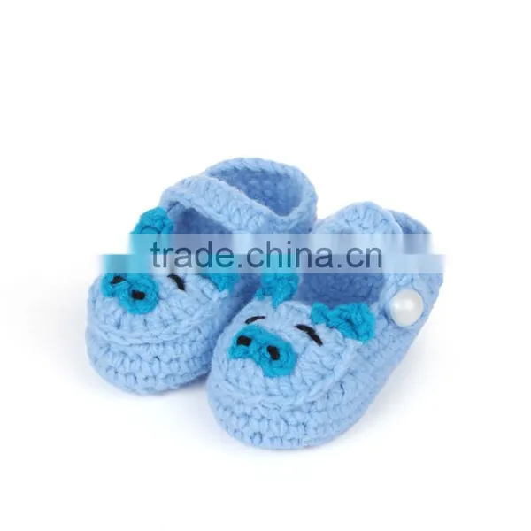 OEM Service Crochet Knitted Baby Shoes Toddler Shoes 2015