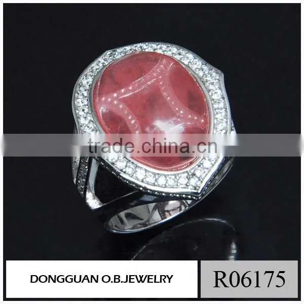 New Design Ladies Finger Ring/semi-precious Stone Ring Designs Jewelry for Men photo-4