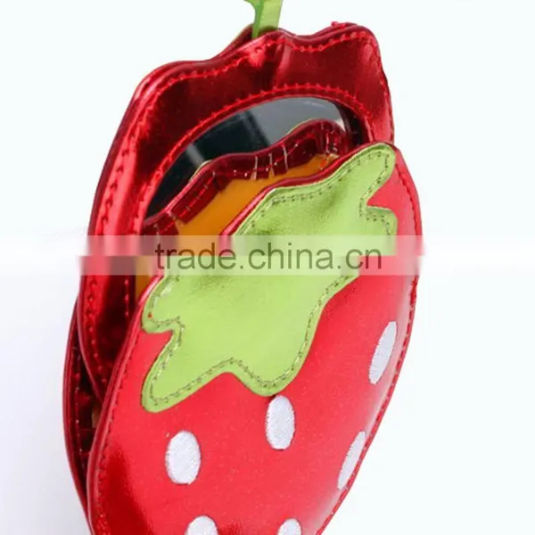 Wholesale Girl Compact Hand Cosmetic Makeup Pocket Mirror photo-2