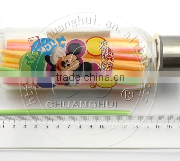 160g CC Stick Candy In Water Glass Cup photo-3