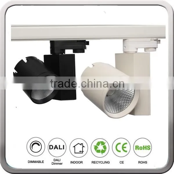 Museum Lighting High Quality LED COB 20w Led Track Lighting 4 Phase photo-2
