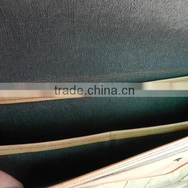 Hand Made Leather Cross Body Messenger Bag/genuine Leather Office Bags photo-4