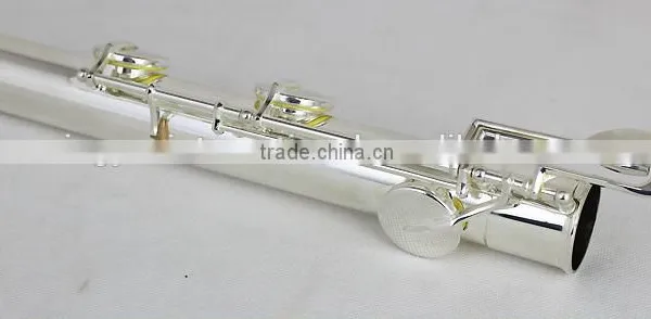 Bass Flute Silver Plated C Key Offset G Key photo-6