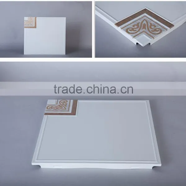 Powder Coated 600*600mm Ceiling Tile,Powder Coating Aluminum Ceiling,Powder Coating Metal Aluminum Ceiling photo-4