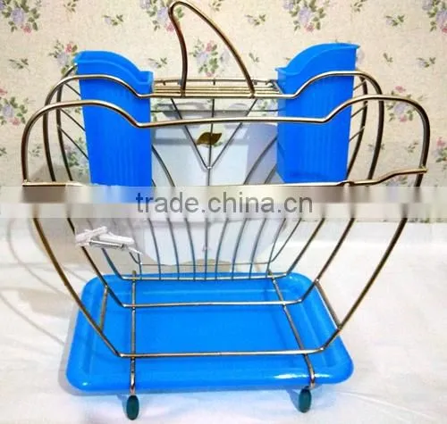 Kitchen Metal Cutlery Tray Rack