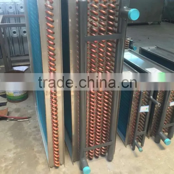 Red Copper Tube Aluminum Fin Heat Exchanger photo-5