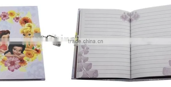Promotional Custom Printing Notebook With Lock and Key