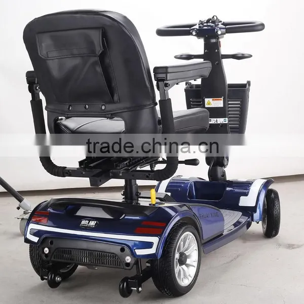 CE Disabled Person Electric Lightweight Mobility Scooter With Bike and Chair / Bicycle photo-5