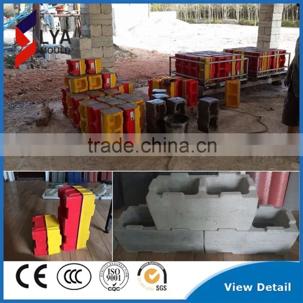 Low Investment Easy Operation Good Quality Decorative Concrete Block Molds for Sale photo-4