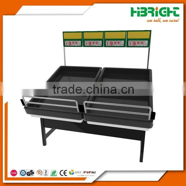 Supermarket Shelf Rack Vegetable and Fruit Display Shelves photo-3