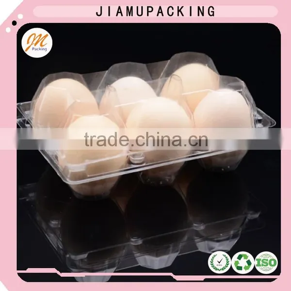 Plastic Egg Box Packaging for Six Cavities, Egg Tray for Six Cells, Egg Cartons for Sale photo-4