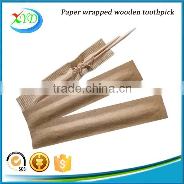 2016 New Product 4 Sides Paper Wrapped Toothpick for Lowest Price photo-4