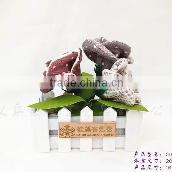 New Novelty Products Diatomite Hand Made Flower Arrangement Home Decor photo-4