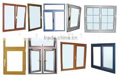 French Type Aluminum Window for Home Usage photo-2