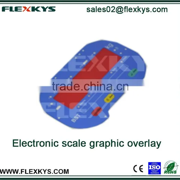 Portable Small Size Electronic Scale PET Graphic Overlay photo-2