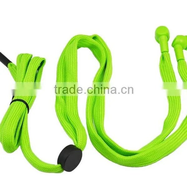 Colorful Shoelace Earbuds for Promotion photo-4