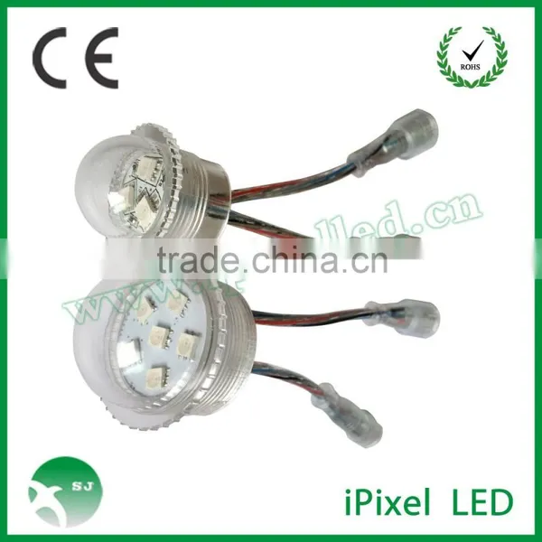 6pcs DMX Waterproof Smd5050 Rgb Led Pixel Light With Diameter 35mm Led photo-3