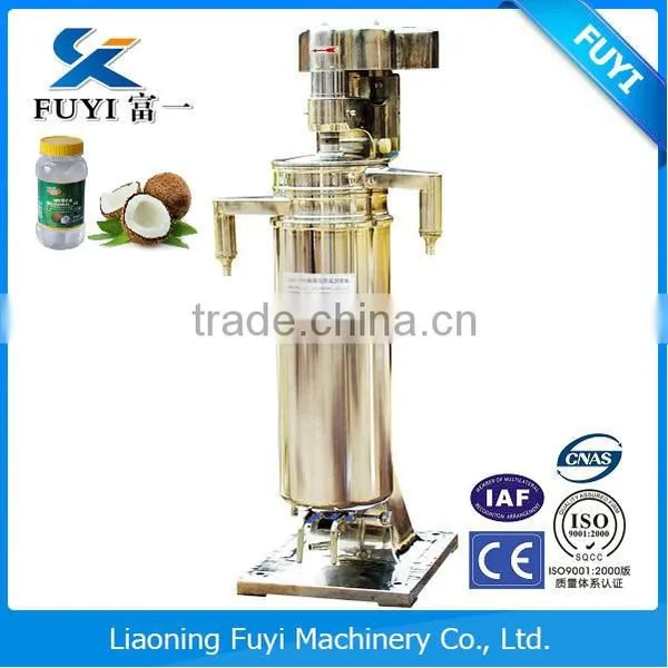 Cold Press Coconut Oil and Milk Extracting Processing Tubular Separator