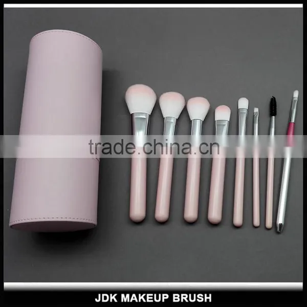 Beauty Pink 8 Piece Brush Set Makeup Tool Wholesale Makeup Brushes Private Label Makeup Brush Set With Case photo-4