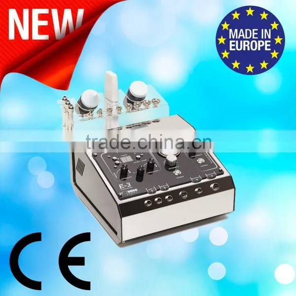 Multifunctional Beauty Mashine: (Ultrasonic Scrubber + Diamond Dermabrasion + Ultrasound Therapy) - Alvi Prague E-3