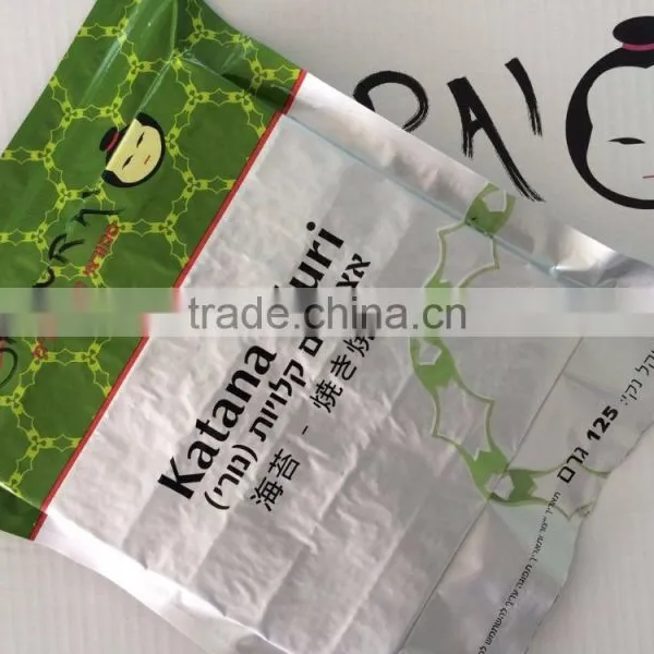 1/2 Cut 200pcs Roasted Seaweed Laver Seafood Snack photo-4