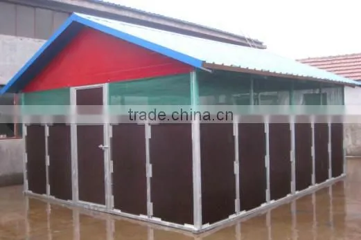 Durable Hot Dipped Galvaninzed Calf House , Calf Hutch /portable Houses for Cows photo-2