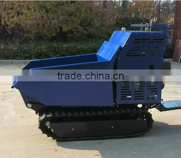 Europe Hot Selling SF0650 Mini Track Dumper With Hydraulic Tipping photo-3