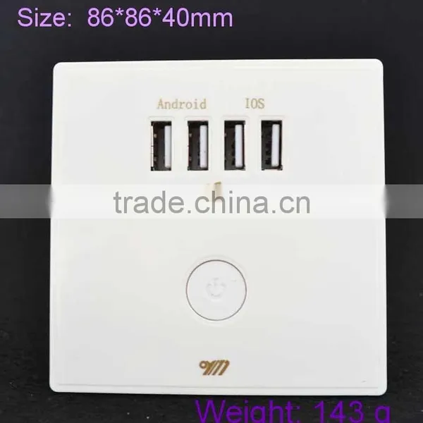 Best Selling Electrical Outlet Usb Wall Charge Socket With Turn/off Switch photo-5
