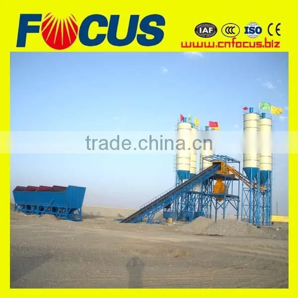 Efficient Hzs120 Belt Converyor Concrete Batching Plant With Computer Control photo-4