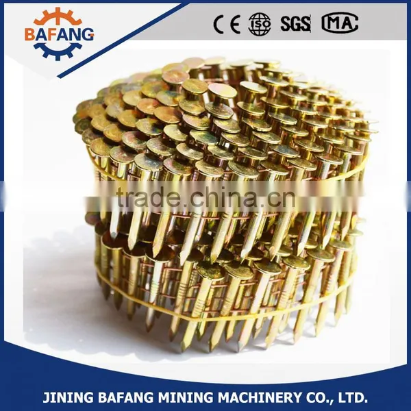 Top Grade Low Price Smooth Shank Wire Pallet Coil Nail photo-2