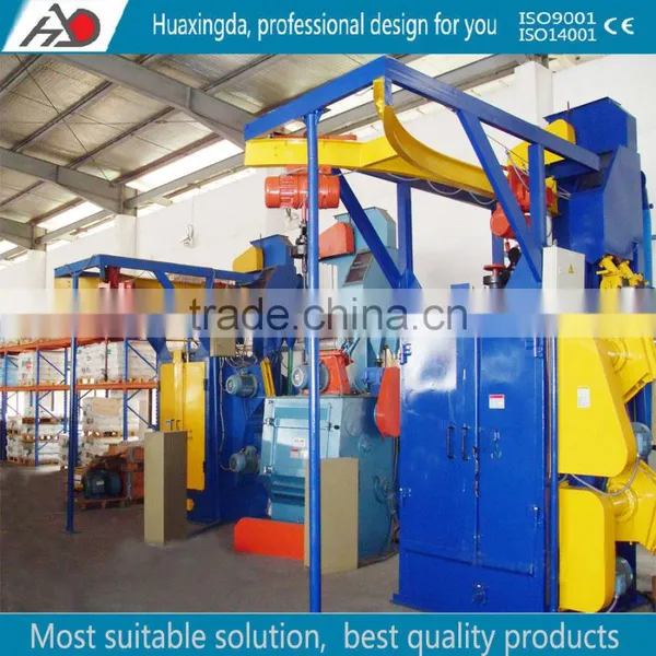 Q376B Hook Type Sand Blast Surface Cleaning Machinery Cleaning Equipment