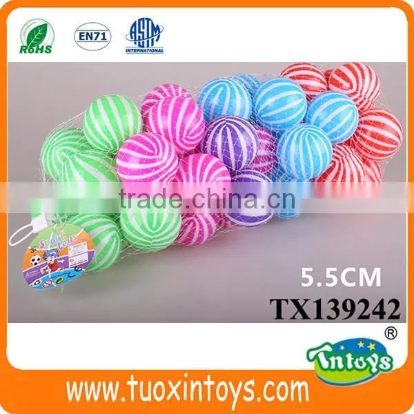 6cm Plastic Color Sea Ball Ocean Ball Pits Water Ball Inflatable Toy for Kids photo-2