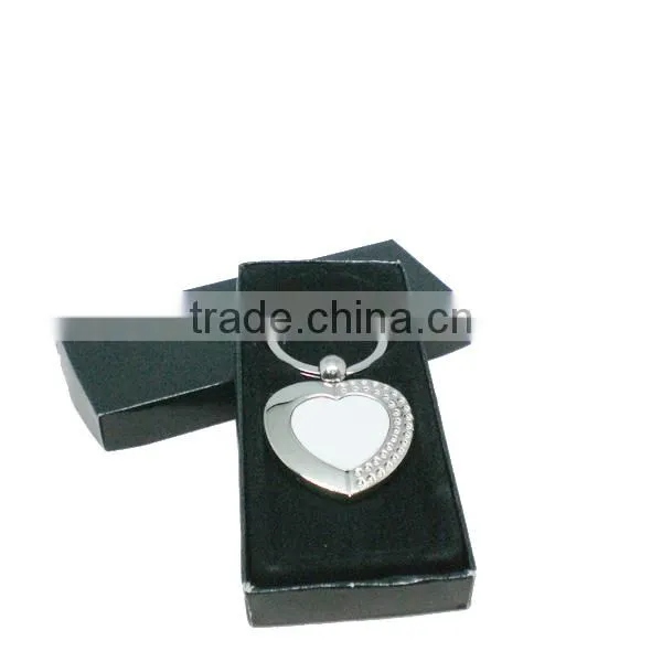 Sublimation Small Metal Key Chain Key Fasteners photo-4