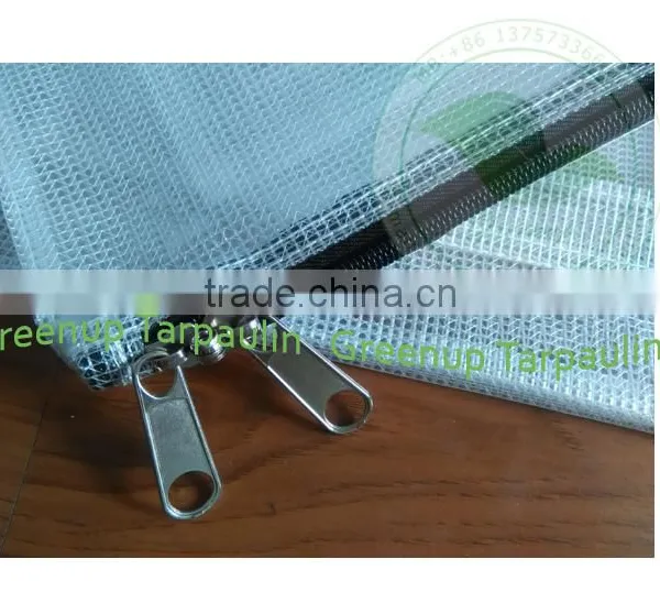 Multipurpose Transparent PVC Fabric Zipper File Document Bag photo-2