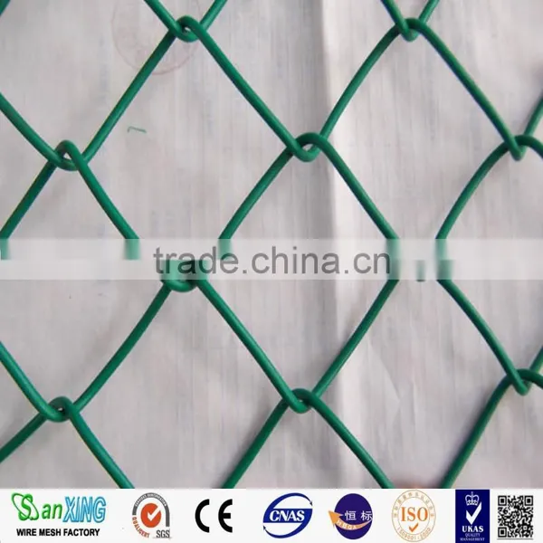 Cheap Plastic Vinyl Coated Chain Link Fencing photo-2