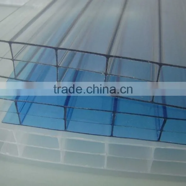 Polycarbonate Milk White Triple Wall Hollow Sheet for Greenhouse photo-3