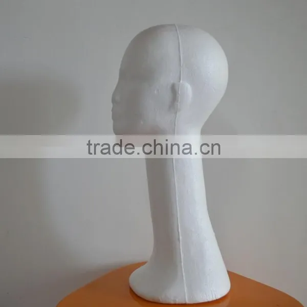 18" Female Styrofoam Head Model Wig Hair Hats Caps Glasses Long Neck Display Manequim Mannequin Manikin Head For Wigs photo-6