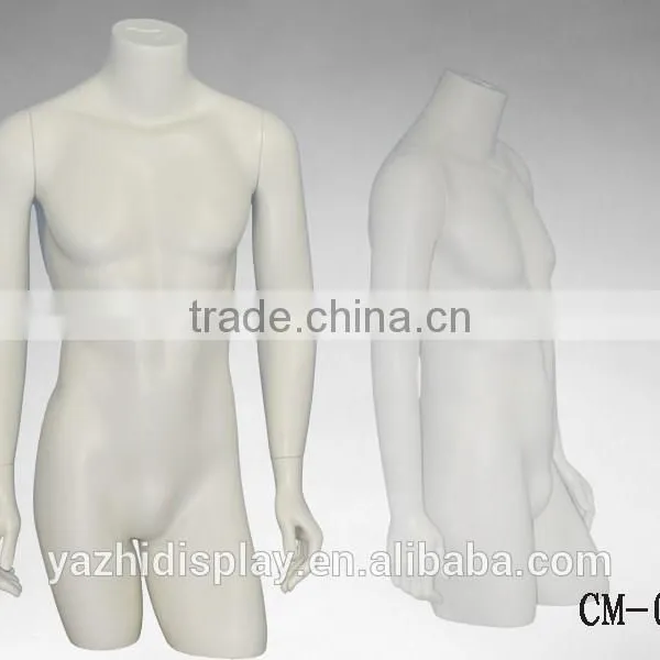 Fashion New Pose Male Torso Mannequin With Stand for Sale photo-2