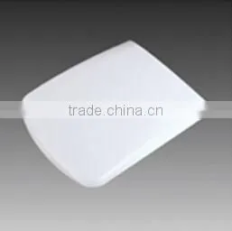 UIC-PP5060 Round/ Enlongated PP Toilet Seat Cover Soft Close, Soft Slow Close White Toilet Seat, PolyPropylene Toilet Seat