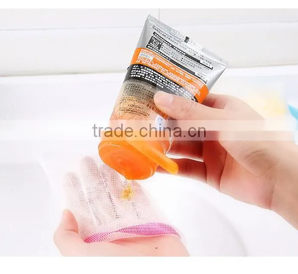 N221 Face Wash Bubble Foam Maker PE Net photo-4