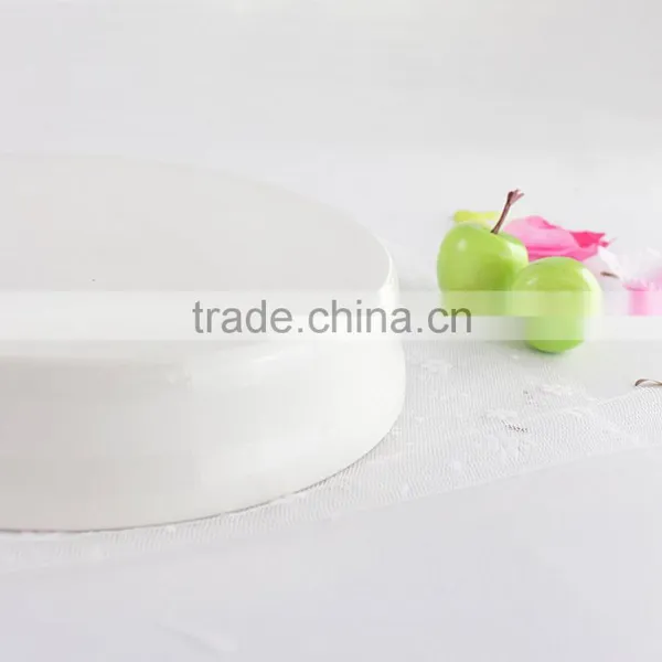 Hospitality Hotel Supply Round Eco-friendly Porcelain Plates Bakeware photo-3