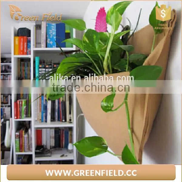 2017 Nonwoven Felt Living Wall Planter Bags Vertical Garden Fabric photo-6