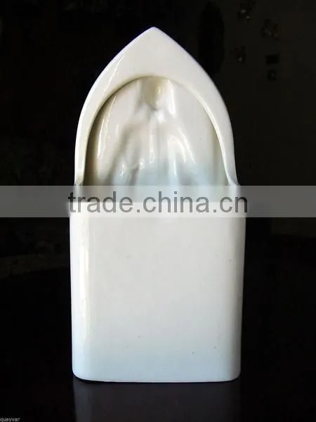Ceramic Virgin Mary Wall Pocket For Easter photo-2