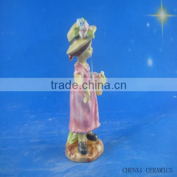 Porcelain Figure;porcelain Dancing Girl, Home Decoration photo-6