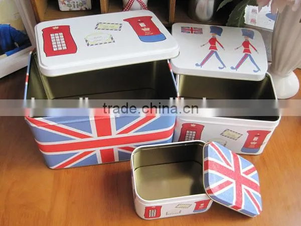 Custom Printed Popcorn Packaging Can Manufacturer Candy Cake Container Biscuit Canister Metal Box For Cookie Tin Can photo-3