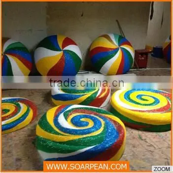 Giant Decorative Lollipop Fiberglass Made For Display photo-3