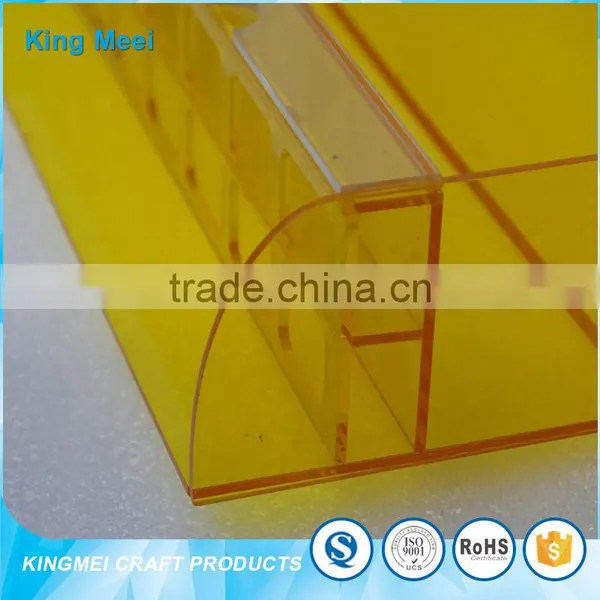 3 Tier Acrylic Cosmetic Stair Step Display Shelf photo-6