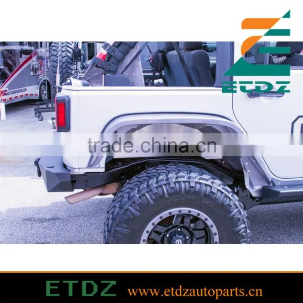 Aluminum Front & Rear Inner Fender Kit for 2007-2016 Jeep JK Wrangler 4 Door photo-4